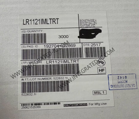 LR1121IMLTRT LoRa Mô-đun truyền thông không dây với gói QFN32 cho máy thu không dây đáng tin cậy