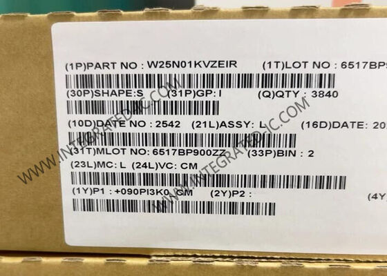 W25N01KVZEIR 1Gbit 104 MHz SPI - Chip IC Bộ nhớ Flash QspiNAND Quad I/O