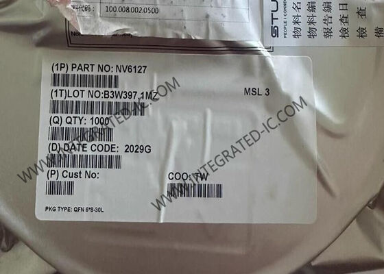 NV6127 GaN IC 650V 12A Switch phân phối điện với gói 30-QFN cho các ứng dụng sạc nhanh