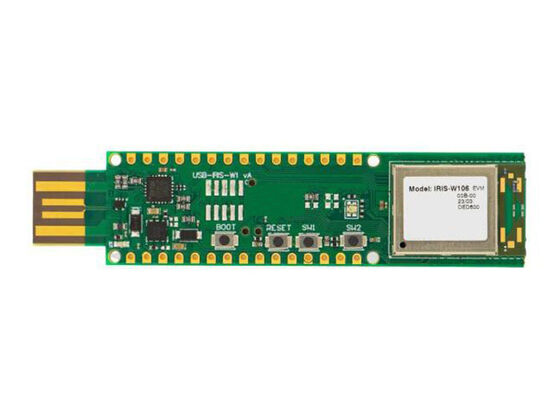USB-IRIS-W106 Giải pháp nhúng IRIS-W106 Tri-Radio Wi-Fi 6 Và BT LE Module Evaluation Boards