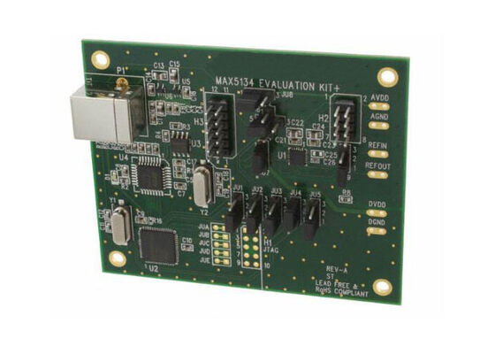 Bảng đánh giá bộ chuyển đổi DAC đầu ra điện áp 16-Bit MAX5134 MAX5134EVKIT Embedded Solutions