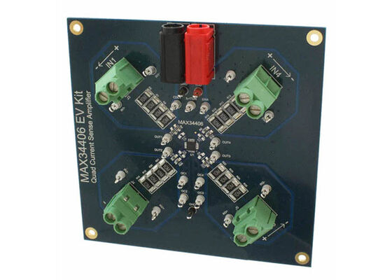 MAX34406EVKIT Các giải pháp nhúng Quad Channel Current Sense Amplifier Board