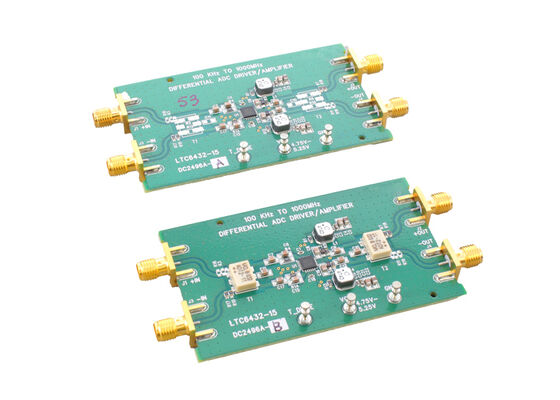 DC2496A-KIT Giải pháp nhúng LTC6432-15 - Bo mạch đánh giá bộ khuếch đại 100kHz đến 1GHz