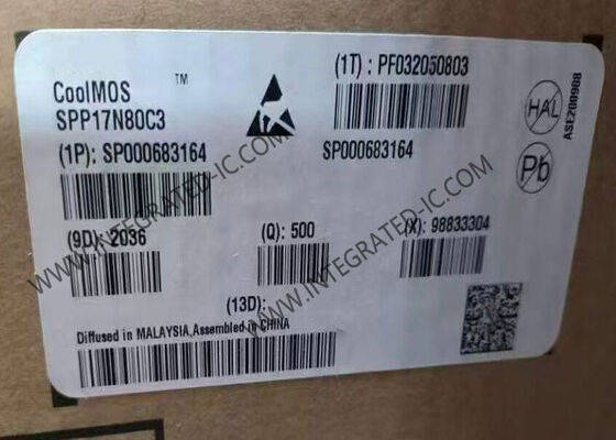 Chip Mạch Tích Hợp SPP17N80C3 800V CoolMOS™ Transistor Công Suất TO-220-3 MOSFET Kênh N 17A
