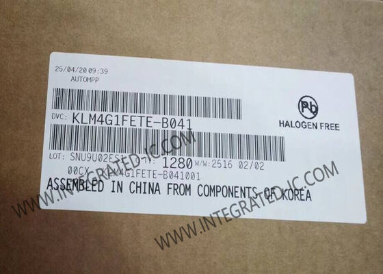 KLM4G1FETE-B041 Chip IC bộ nhớ dung lượng 4 GB eMMC 5.1 Chip lưu trữ di động với giao diện HS400 và điện áp 1.8 / 3.3 V FBGA153