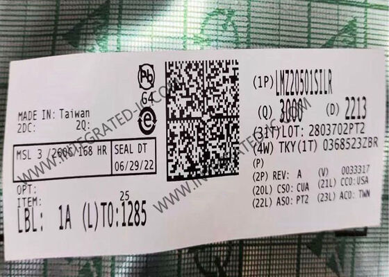 Chip mạch tích hợp LMZ20501SILR Nano Module Regulator với dòng điện đầu ra 1A, điện áp đầu vào 2.7V đến 5.5V và thiết kế mật độ cao