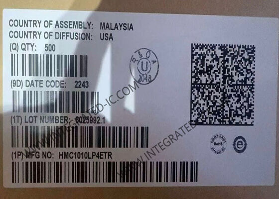 Chip mạch tích hợp HMC1010LP4ETR 3,9GHz RMS Power Detector với phạm vi động 60dB và dòng điện 50mA