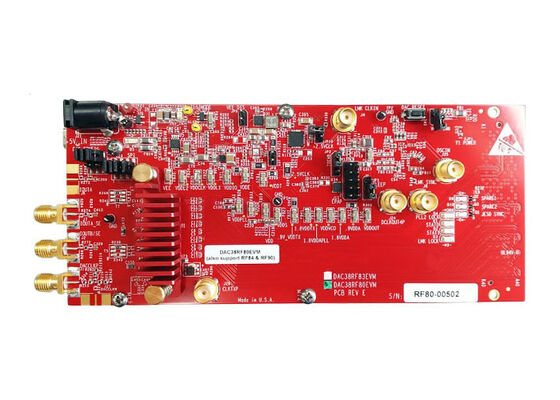 DAC38RF80EVM Giải pháp nhúng tốc độ cao 14-bit Digital To Analog Converter