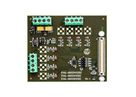 EVAL-ADGS1412SDZ Giải pháp nhúng ADGS1412 Quad SPST Switch Evaluation Board