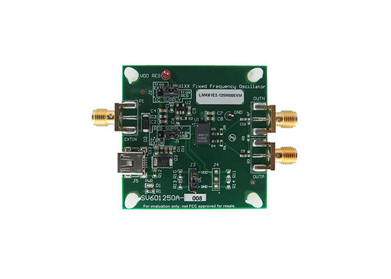 LMK61E2-125M00EVM Giải pháp nhúng Ultra-Low Jitter Crystal Oscillator Evaluation Board