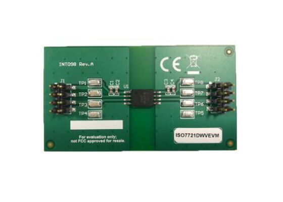 Mô-đun đánh giá các giải pháp nhúng ISO7721DWVEVM cho Isolator kỹ thuật số 2 kênh ISO7721