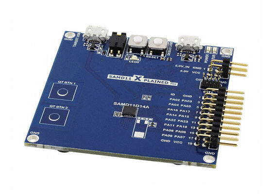 ATSAMD11-XPRO Embedded Solutions SAM D11 ARM Cortex-M0+ MCU 32 bit Embedded Evaluation Board