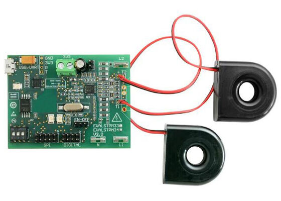 EVALSTPM34 Embedded Solutions STPM34 Bo mạch đánh giá đo năng lượng hai pha