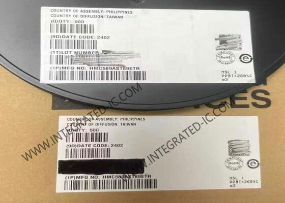 IC HMC589AST89E Chip Khuếch đại MMIC InGaP HBT với Độ lợi 21 dB và Dải tần DC đến 4 GHz