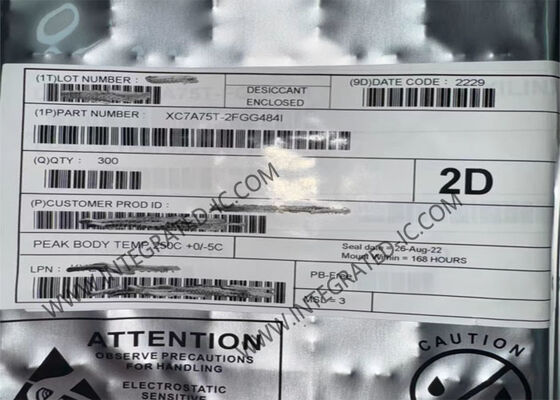 XC7A75T-2FGG484I FPGA với 215K Logic Cells, 13 Mb Block RAM và 1.2V ∼3.3V I/O Voltage