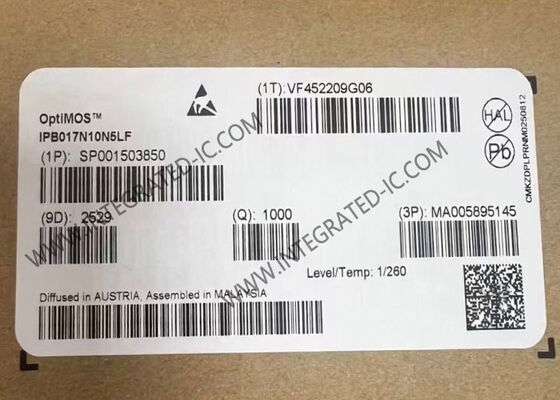IPB017N10N5LF Vi mạch N Kênh 100V 180A Transistor MOSFET cho Ứng dụng Công suất Cao
