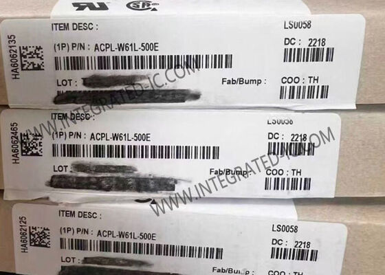 ACPL-W61L-500E Máy kết hợp quang CMOS kỹ thuật số 10MBd công suất thấp với chip mạch tích hợp cách ly 5000Vrms