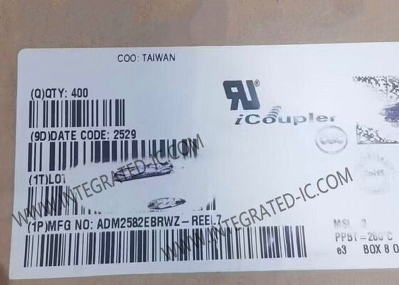 Chip mạch tích hợp ADM2582EBRWZ với cách ly 2500Vrms và tốc độ dữ liệu 16 Mbps RS-485 Transceiver với bảo vệ ESD ± 15 kV