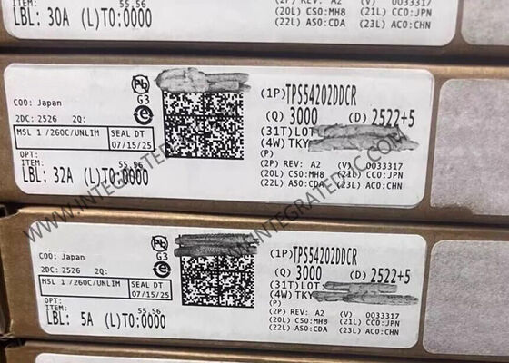 IC Chip Chuyển Đổi Buck Đồng Bộ TPS54202DDCR với Dòng Điện Đầu Ra 2A, Tần Số Chuyển Mạch 500kHz và Điện Áp Đầu Vào 4.5V đến 28V