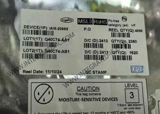 IAM-20685 Bộ cảm biến IC 6 trục MotionTracking MEMS Thiết bị cho ADAS và ứng dụng lái tự động