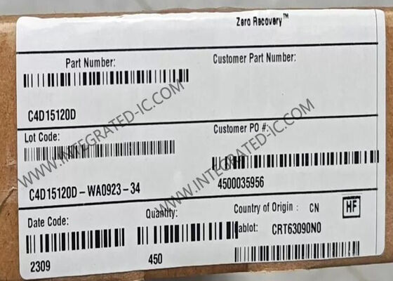 Chip mạch tích hợp C4D15120D 1200V 15A Silicon Carbide Schottky Diode TO-247-3