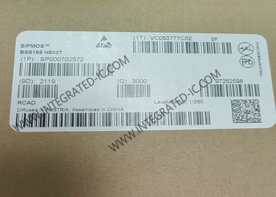 BSS169 Chip mạch tích hợp 100V 170mA N-Channel Depletion Mode MOSFET Transistors PG-SOT23-3