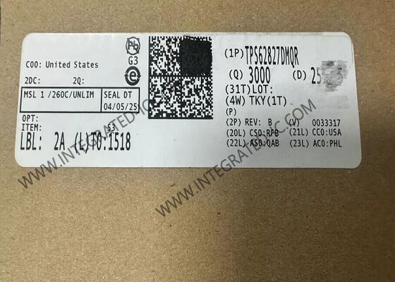 TPS62827DMQR Bộ chuyển đổi bước xuống đồng bộ Chip mạch tích hợp 4A với tần số chuyển mạch 2,2 MHz và dòng điện tĩnh 4µA