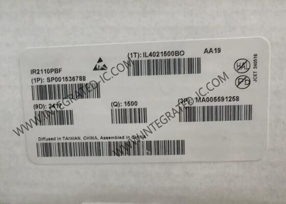 IR2110PBF Gate Driver IC với 500V High Side Voltage 3.3V Logic Compatible và 2A Peak Output