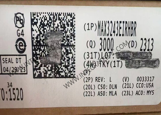 Bộ thu phát RS-232 chip mạch tích hợp MAX3243EIRHBR với tốc độ dữ liệu 500kbps và bảo vệ ESD ±15-kV cho hệ thống 3V đến 5,5V