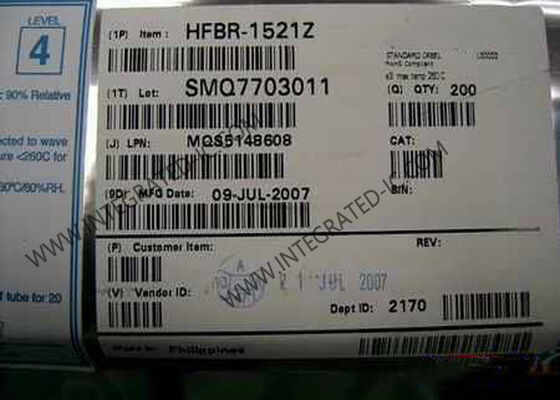 HFBR-1521Z Chip mạch tích hợp 5MBd Link Transmitter với bước sóng 660nm và tuân thủ RoHS