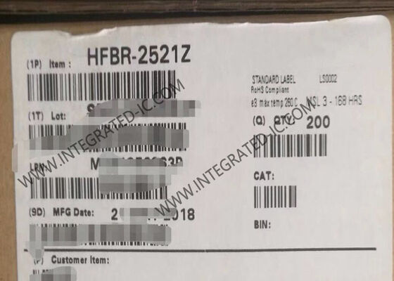 HFBR-2521Z Bộ thu sợi quang bước sóng 660nm tốc độ dữ liệu 5 MBd cho các ứng dụng công nghiệp