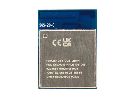 Mô-đun giao tiếp không dây RRQ61051-008 Mô-đun kết hợp Wi-Fi 6 và BT LE công suất cực thấp 160 MHz