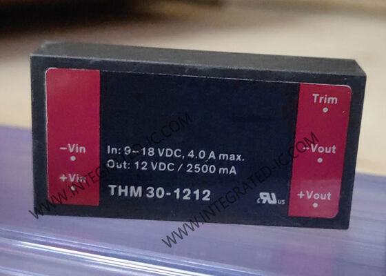 THM30-1212 Bộ chuyển đổi y tế DC / DC 30W với 5000 VAC cô lập và phạm vi điện áp đầu vào rộng 2: 1