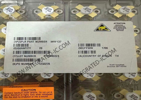MRF137 N-Channel RF MOSFET Transistor với công suất đầu ra 30W, tần số 400MHz và điện áp 28V