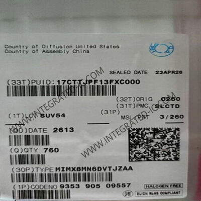 MIMX8MN6DVTJZAA Microcontroller MCU i.MX 8M Nano Quad Microprocessor với 4 Core 64-Bit 512 kB L2 Cache và Cortex-A53 1.5GHz