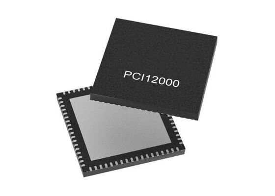 PCI12000CT-I/ZUX Ethernet IC Single-Chip 3-Port PCIe Switch VQFN-72 Ethernet Bridges