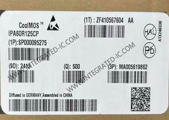 IPA60R125CP 650V CoolMOS TM N-Channel Power MOSFET Transistor với dòng chảy liên tục 25A