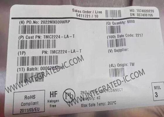 TMC2224-LA Chip mạch tích hợp 2 giai đoạn Ultra-Silent Stepper Motor Driver QFN-28