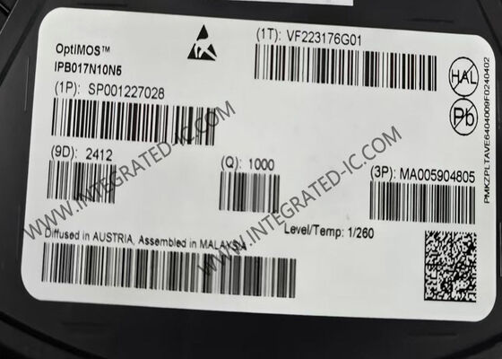 IPB017N10N5 Tăng cường MOSFET Transistor 100V 180A Chip mạch tích hợp