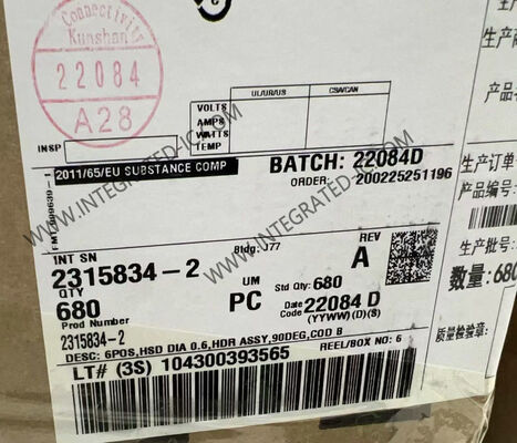 Đầu nối HSD ô tô 6 chân với trở kháng 50 Ohms và chân cắm mạ vàng cho truyền dữ liệu tốc độ cao