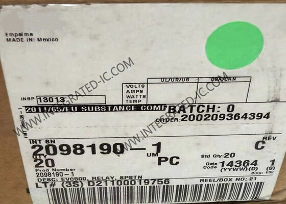 2098190-1 Điện áp cuộn dây 12VDC, Dòng tiếp điểm 500A, SPST-NO (DM) Rơ le công suất, Rơ le điện cơ