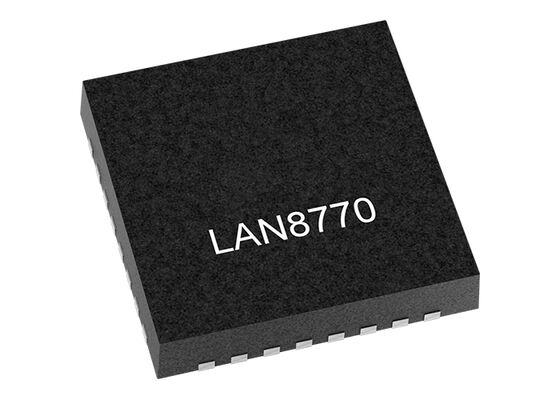 LAN8770MT-V/PRA Ethernet IC Single-Port VelocityDRIVETM 100BASE-T1 Ethernet Transceiver