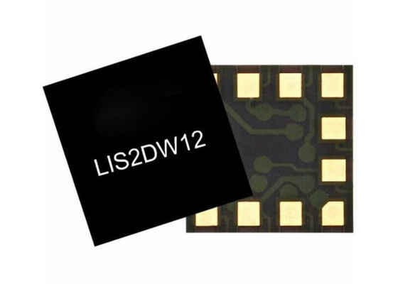 LIS2DW12 Sensor IC 3-Axis Linear Accelerometer với mức tiêu thụ điện cực thấp, khả năng sống sót cao và nhiều chế độ hoạt động