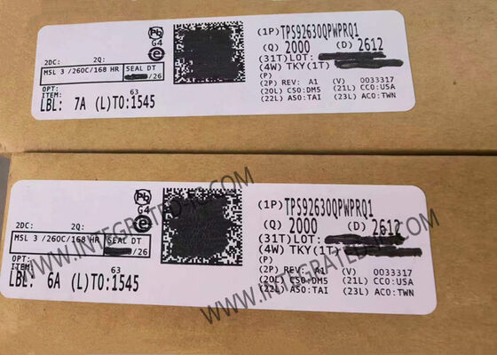 TPS92630QPWPRQ1 Xe ô tô 3 kênh LED dẫn đường IC với đầu ra 150mA