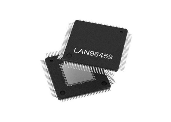 LAN96459FT-I/8MW Ethernet IC 9-Port Ethernet Switch với tích hợp 10/100/1000BASE-T PHYs