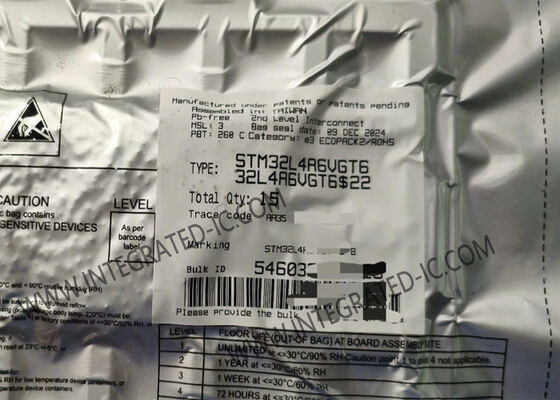 Vi Điều Khiển MCU STM32L4A6VGT6 80MHz Vi Điều Khiển Chip LQFP100 Lõi Đơn