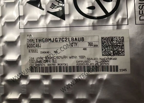 Mạch tích hợp điện tử THGBMJG7C2LBAU8 IC bộ nhớ Flash eMMC 128Gbit