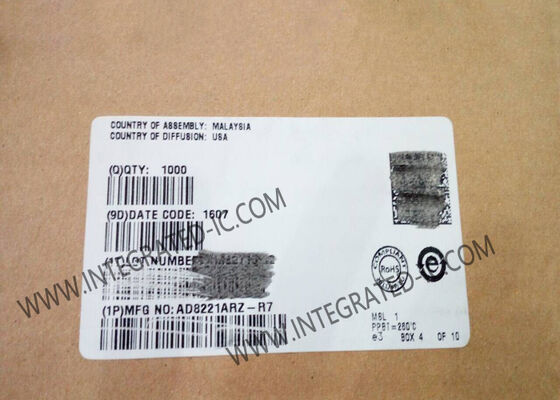 AD8221ARZ 825kHz High Performance Instrumentation Amplifier IC Chip trong gói SOIC-8
