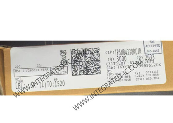 TPSM84338RCJR 3A Mô-đun điện Buck đồng bộ Chip mạch tích hợp với chế độ lựa chọn của người dùng