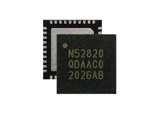 Tích hợp USB BT IC 8dBm NRF52820-QDAA-R BT 5.3 SoC QFN40 Industrial